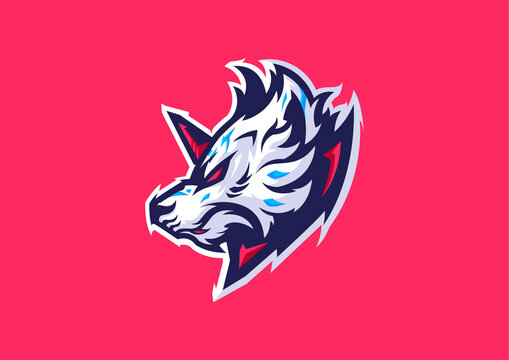 Sacred Fox Mascot Logo