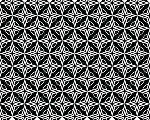 Circle shuriken black and white pattren ornament vector ilustration 10.