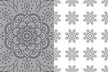 Mandala Ornament Pattern. Vintage decorative elements