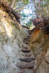 御在所岳登山　中登山道