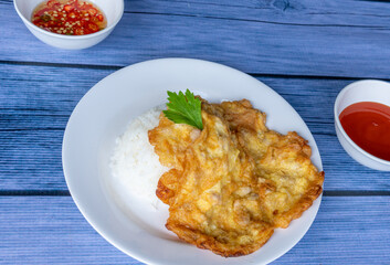 Omelet on Rice 