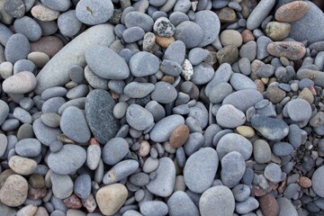 stones on the beach