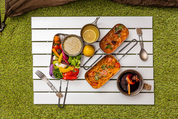 バーニャカウダ　イタリアン　Bagna cauda Italian hot sauce salad 