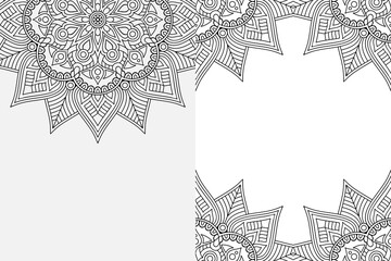 Mandala Ornament Pattern. Vintage decorative elements