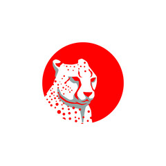 cheetah logo design