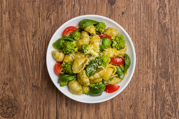 アウトドア料理　パスタ　Pasta cooking outdoors