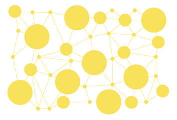 情報テクノロジー　繋がりを表した背景