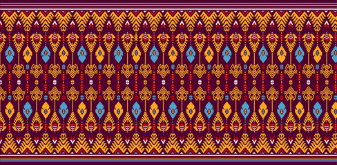Vector illustration, modification of traditional woven motifs, Lombok or Sasak, West Nusa Tenggara.