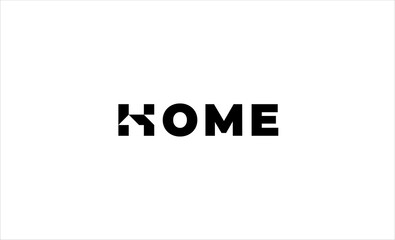 Home logo type vector design illustration