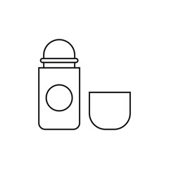 Roll on deodorant icon design. vector illustration