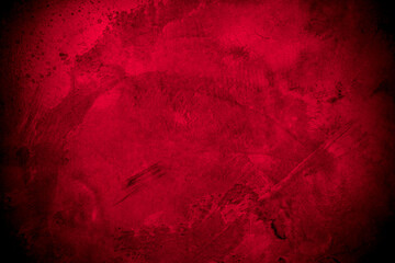 Old wall texture cement black red  background abstract dark color design are light with white gradient background.