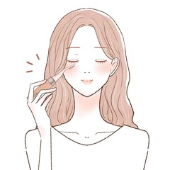 女性　ホットビューラー　まつ毛