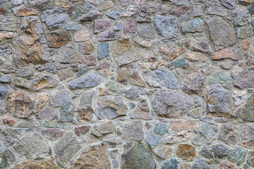 Old crumbling stone wall. Place for text