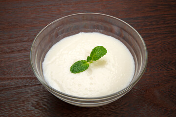 デザートの杏仁豆腐