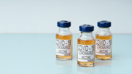 Vaccine covid-19 Medical concept. Immunization and treatment for coronavirus