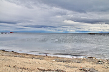 The Harbor of Punta Arenas, Patagonia, Chile