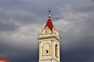 The church in Punta Arenas, Patagonia, Chile