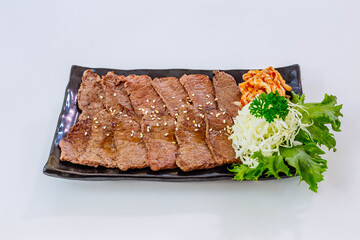 High-quality Japanese beef roasted meat set