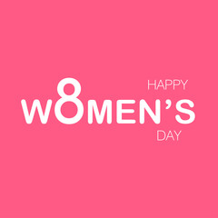 8 March Women's Day. International women's day.