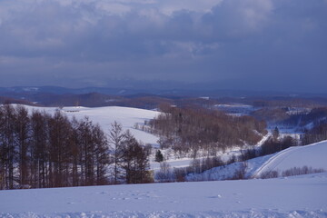 winter mountain landscape