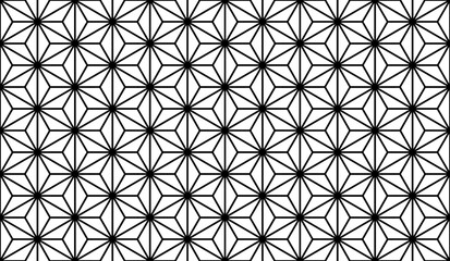 Seamless geometric line pattern