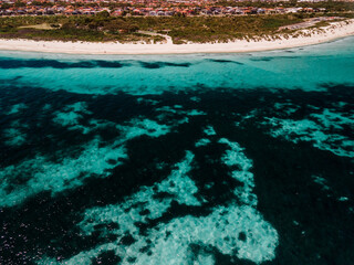 Sailing along the Western Australian coastline in Perth.