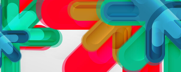 Abstract glossy crosses background for business or technology presentations, internet posters or web brochure covers