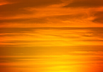 dramatic cloud at sunset nature background