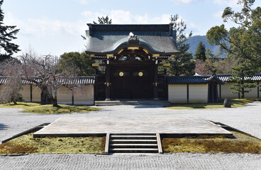 大覚寺　勅使門　京都市