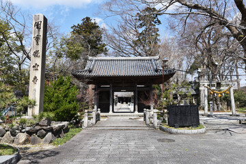 渡岸寺　山門　滋賀県長浜市