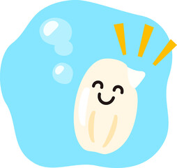 水に浸けた発芽玄米