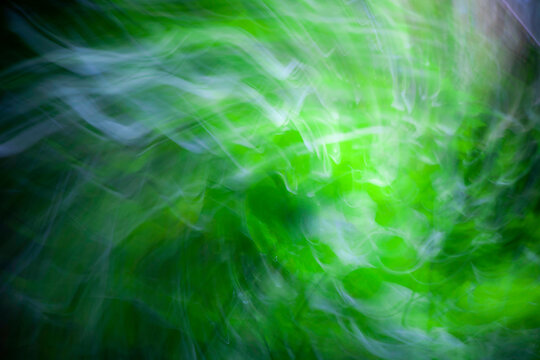 green abstract background motion confusion harmony