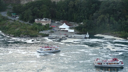 boats on the river