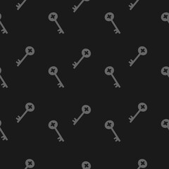Key pattern. Vector Illustrate