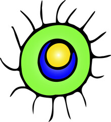 Illustration bacteria