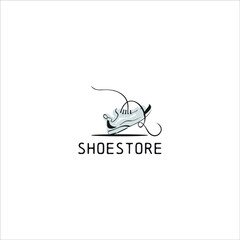 Premium Vector  Modern shoes Store and  Sneaker store logo template collection