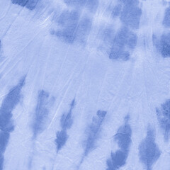 Obraz premium Indigo Shibori Texture. Maritime Grunge Ethnic