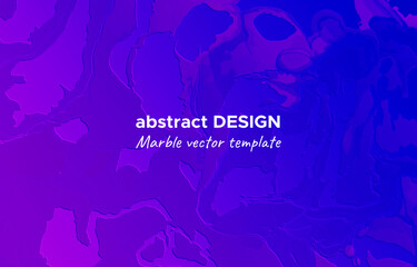 Flow Background. Purple Abstract Marble. Modern Liquid Layout. Alcohol Inks Paint Texture. Blue Dynamic Flow