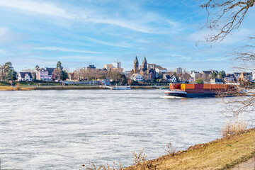 Rhein bei Wesseling
