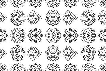 Tribal ethnic pattern semless design