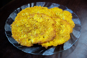 Sweet Corn Bread Pancake