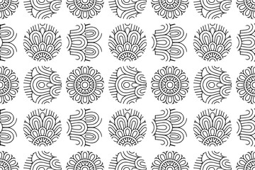 Tribal ethnic pattern semless design