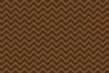 Brown Wave Line pattern abstract background. Vector