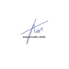 aw code isolated black initial handwriting or AE handwritten logo for identity