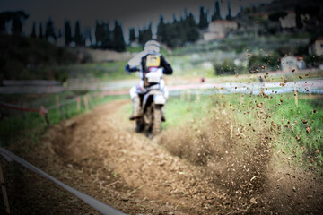 Obraz premium Motocross
