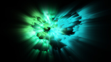 Nebula over dark universe © ATMax