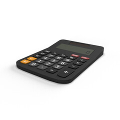calculator on white background