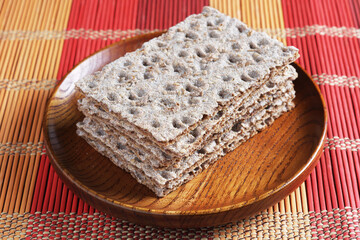 Rye crispy bread