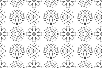 Tribal ethnic pattern semless design