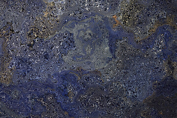 Blau und grau marmorierter Hintergrund oder Textur